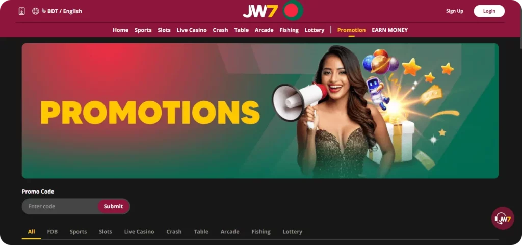Casino Games and Betting Options on Jwin7